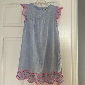 Girls Vineyard Vines size 8 seersucker dress